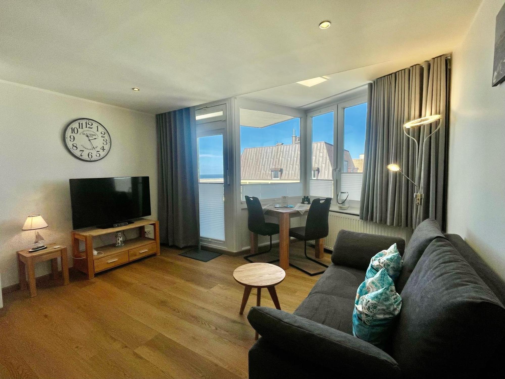 Strandblick Im Haus Seeblick Bismarckstrasse Borkum Eksteriør bilde