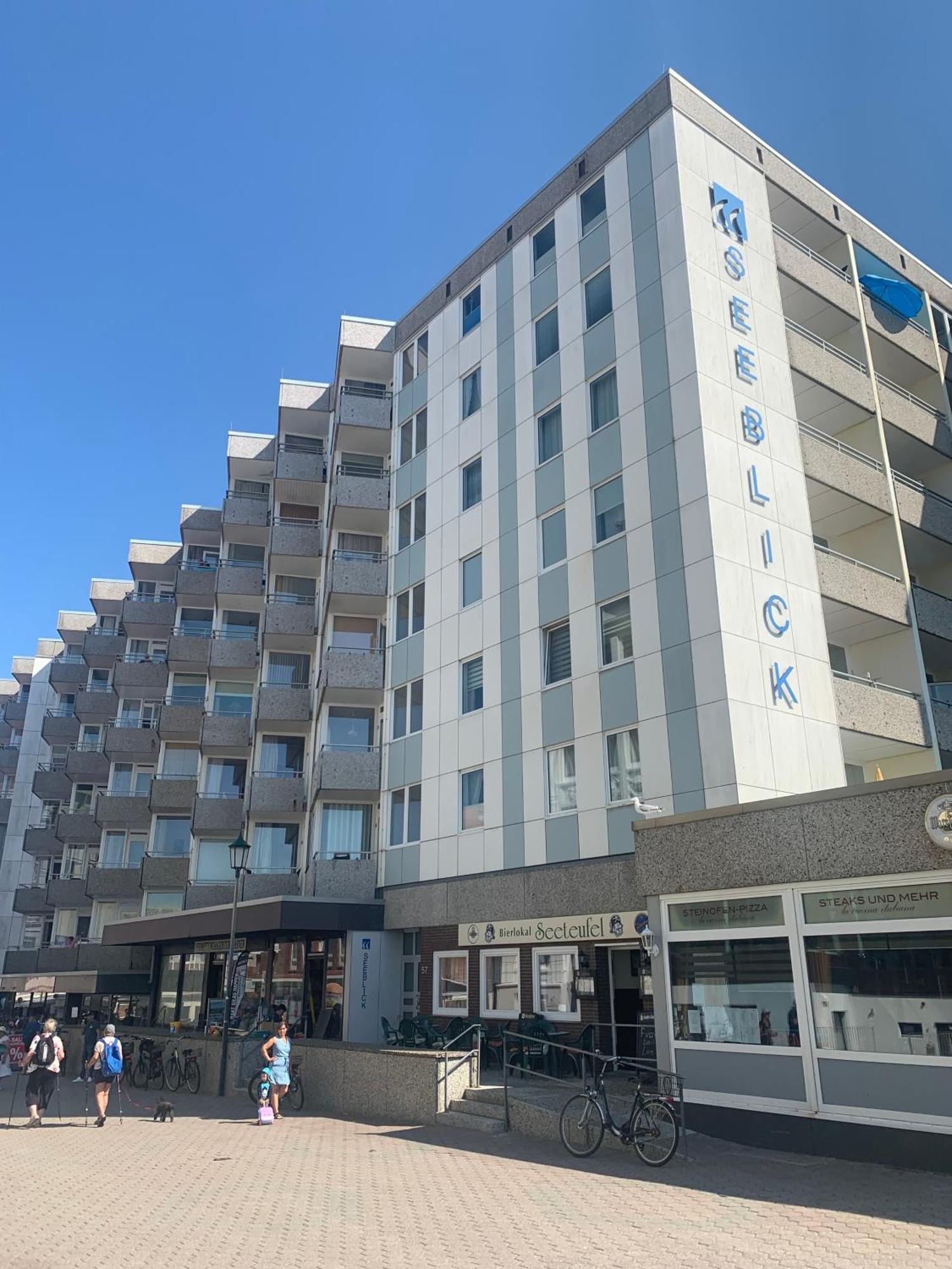 Strandblick Im Haus Seeblick Bismarckstrasse Borkum Eksteriør bilde