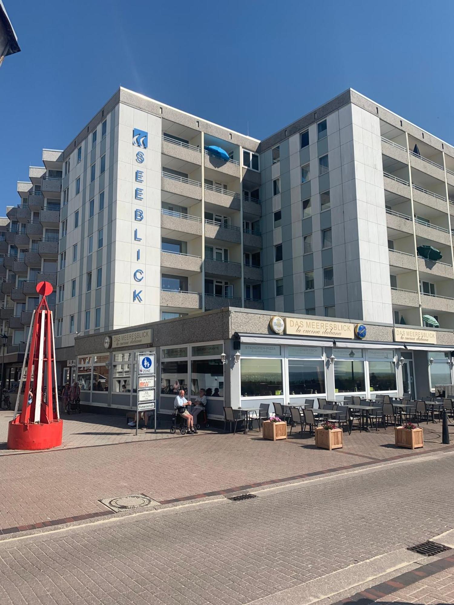 Strandblick Im Haus Seeblick Bismarckstrasse Borkum Eksteriør bilde