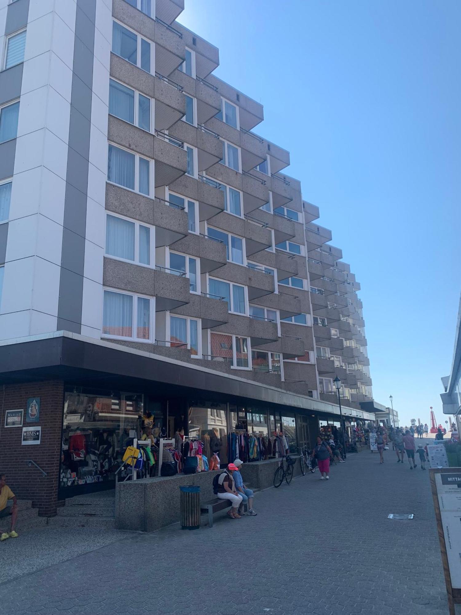 Strandblick Im Haus Seeblick Bismarckstrasse Borkum Eksteriør bilde