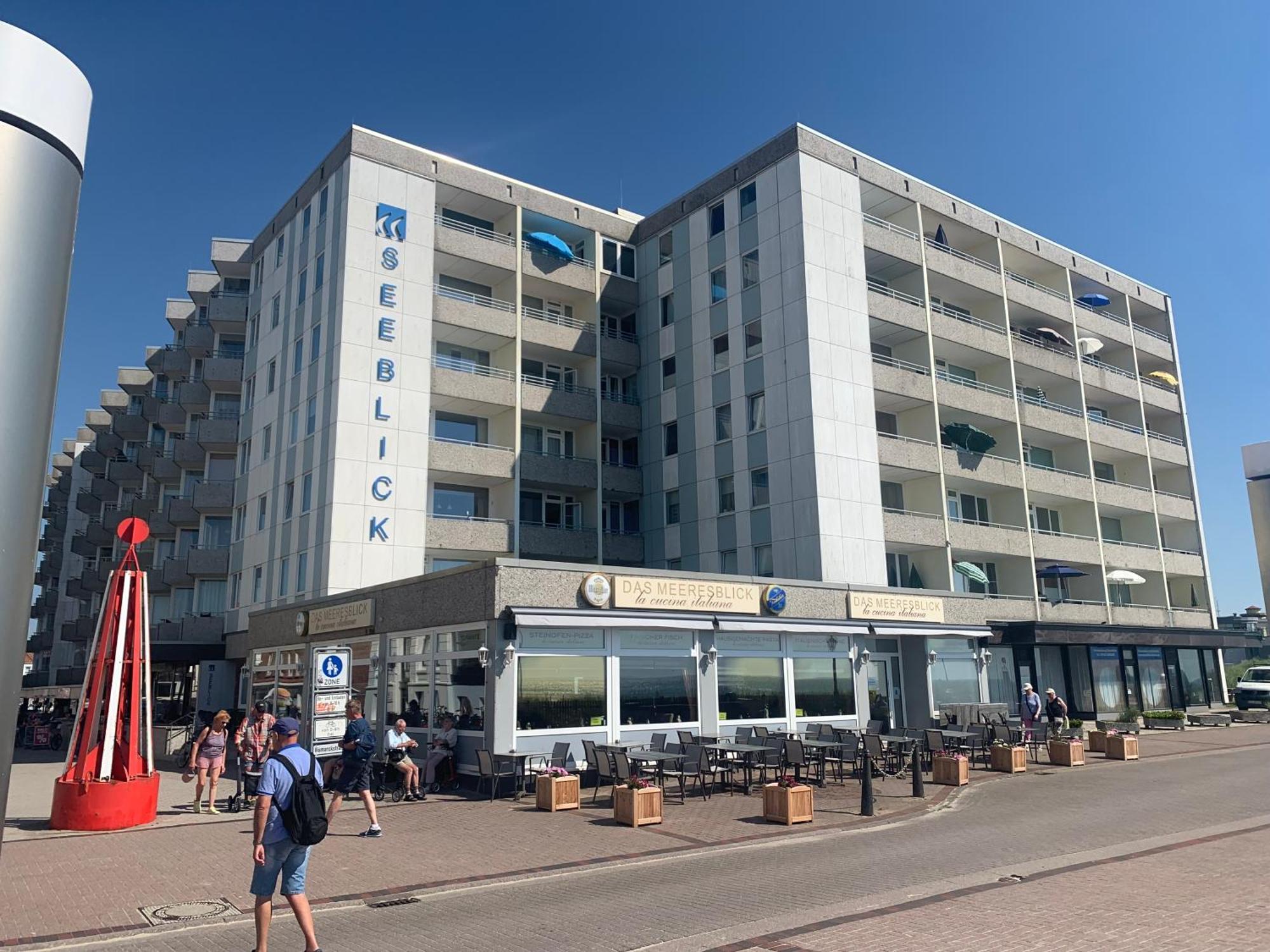 Strandblick Im Haus Seeblick Bismarckstrasse Borkum Eksteriør bilde